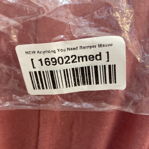 Pink Lily “Anything you need” mauve romper. Soft stretchy material. - Picture 4 of 4